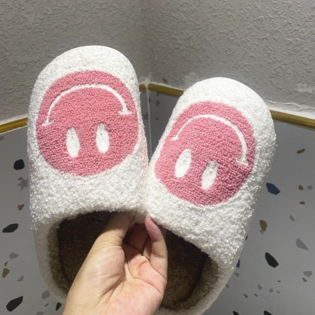 Sarah® Smile Face Fellpantoffeln