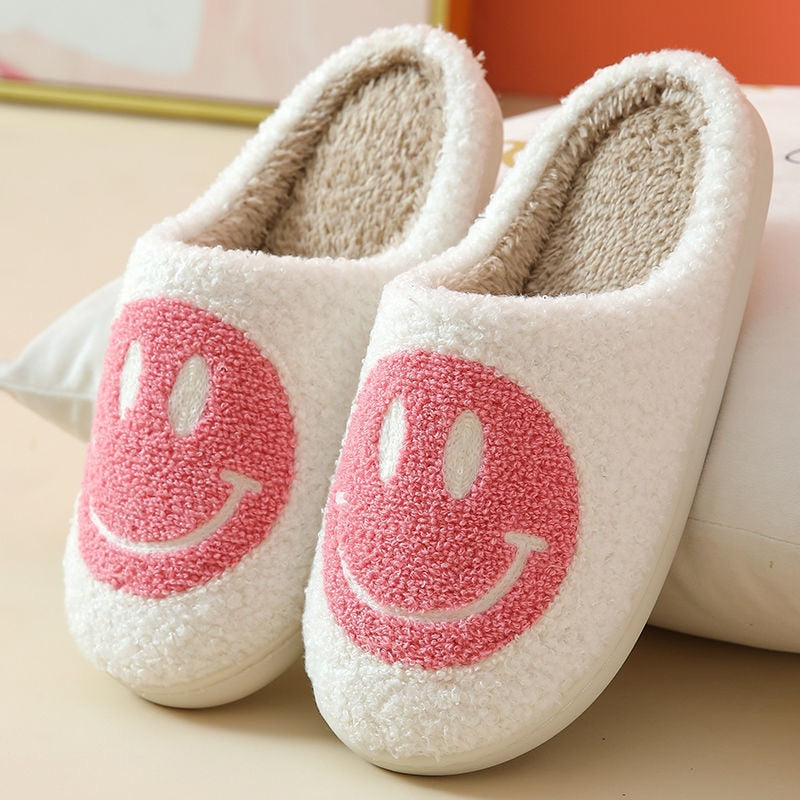 Sarah® Smile Face Fellpantoffeln