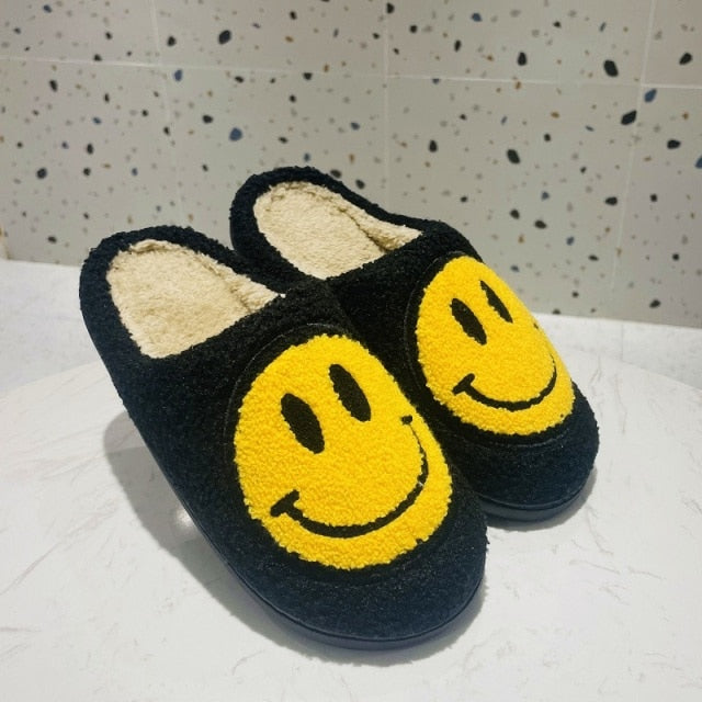 Sarah® Smile Face Fellpantoffeln