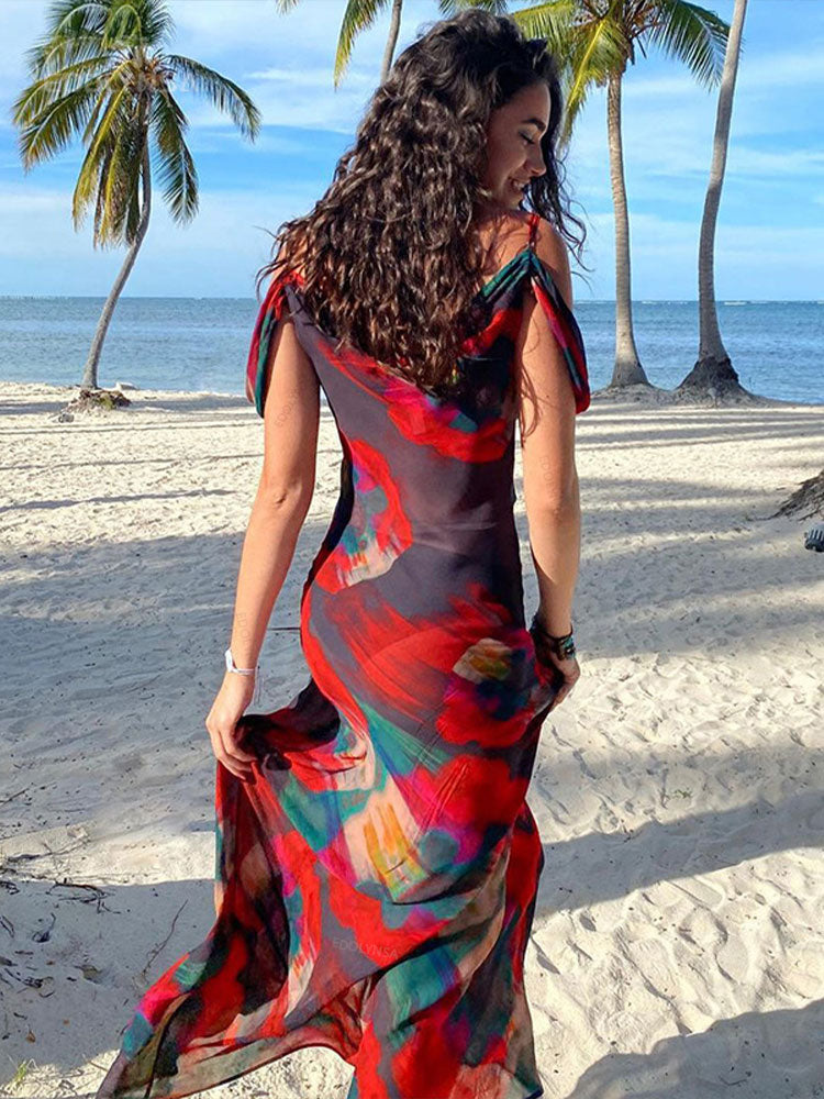 Jennifer® Boho Print Kleid
