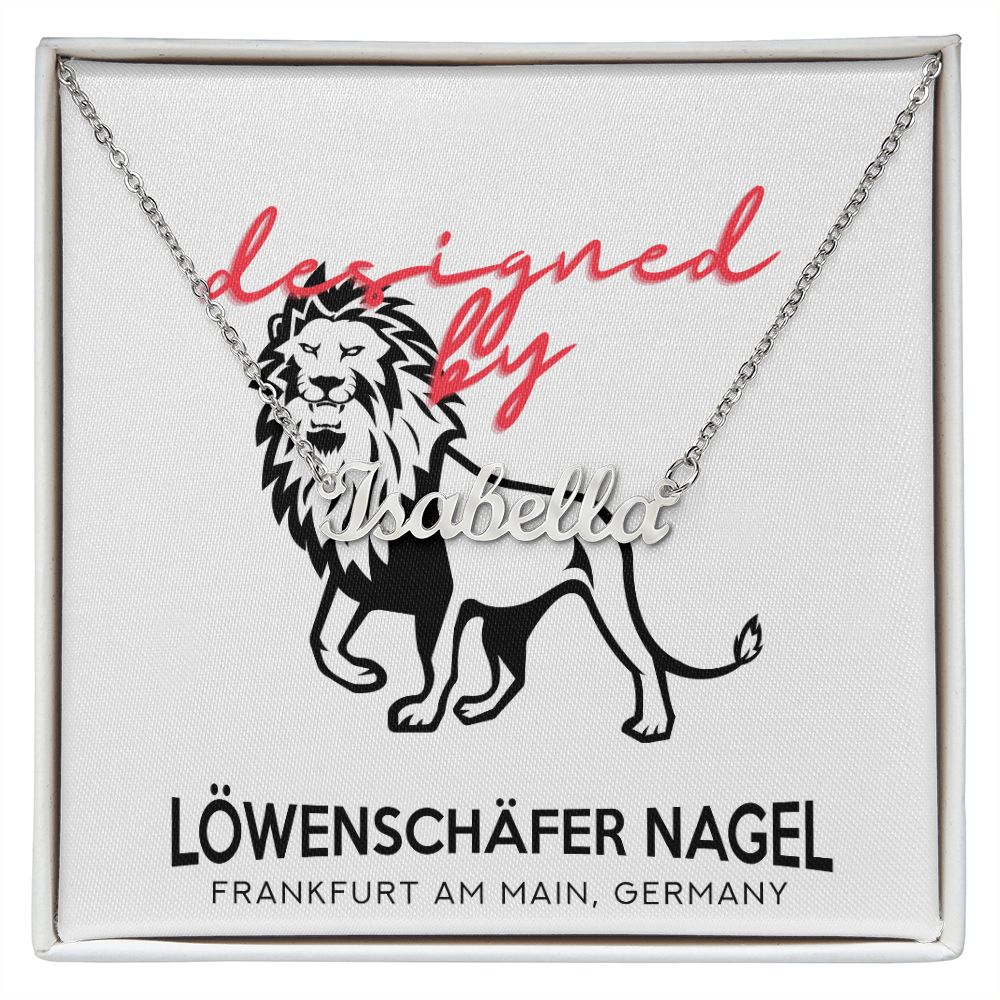 Deine Namenskette by Löwenschäfer Nagel