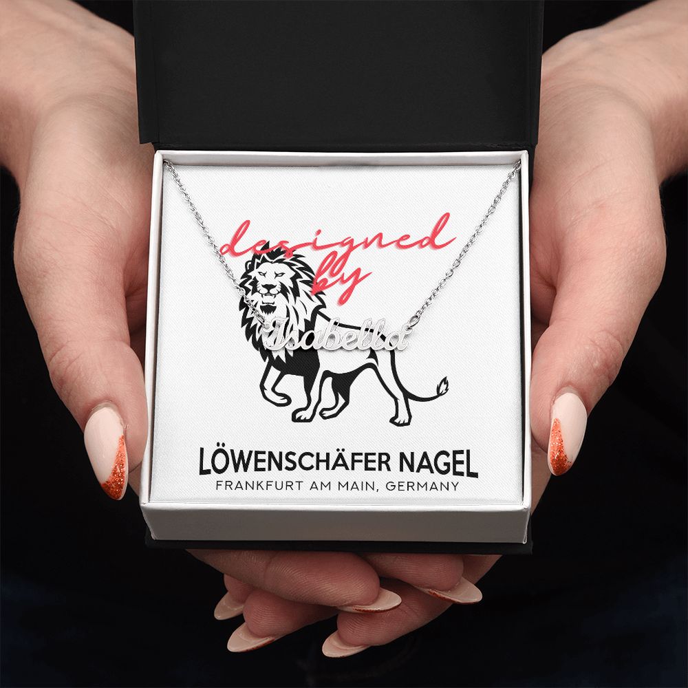 Deine Namenskette by Löwenschäfer Nagel