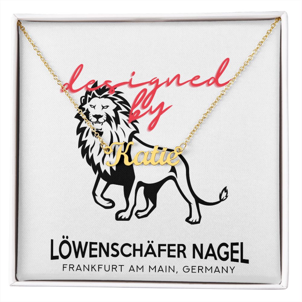 Deine Namenskette by Löwenschäfer Nagel