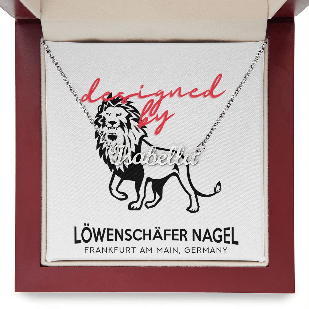 Deine Namenskette by Löwenschäfer Nagel