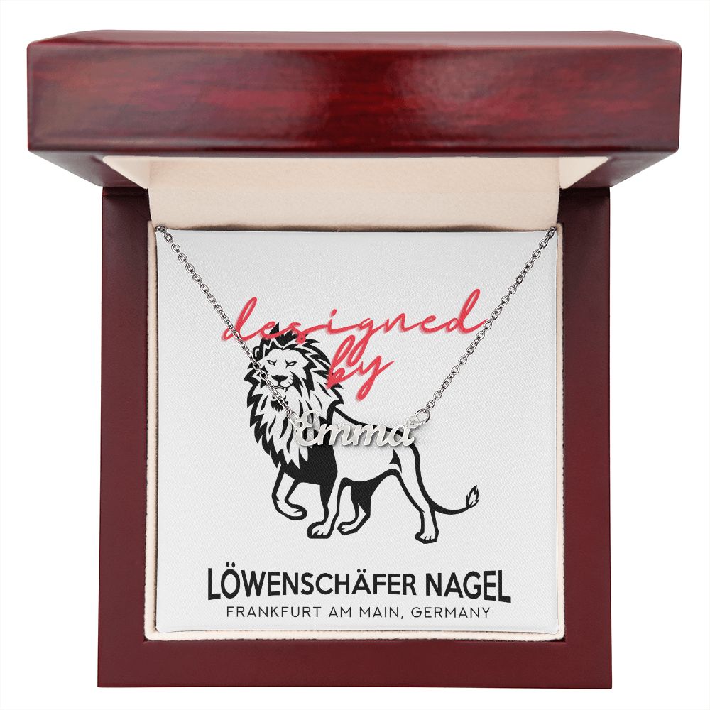 Deine Namenskette by Löwenschäfer Nagel