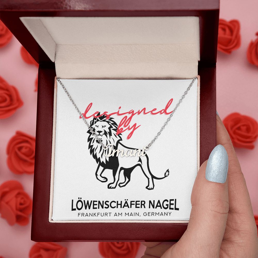 Deine Namenskette by Löwenschäfer Nagel