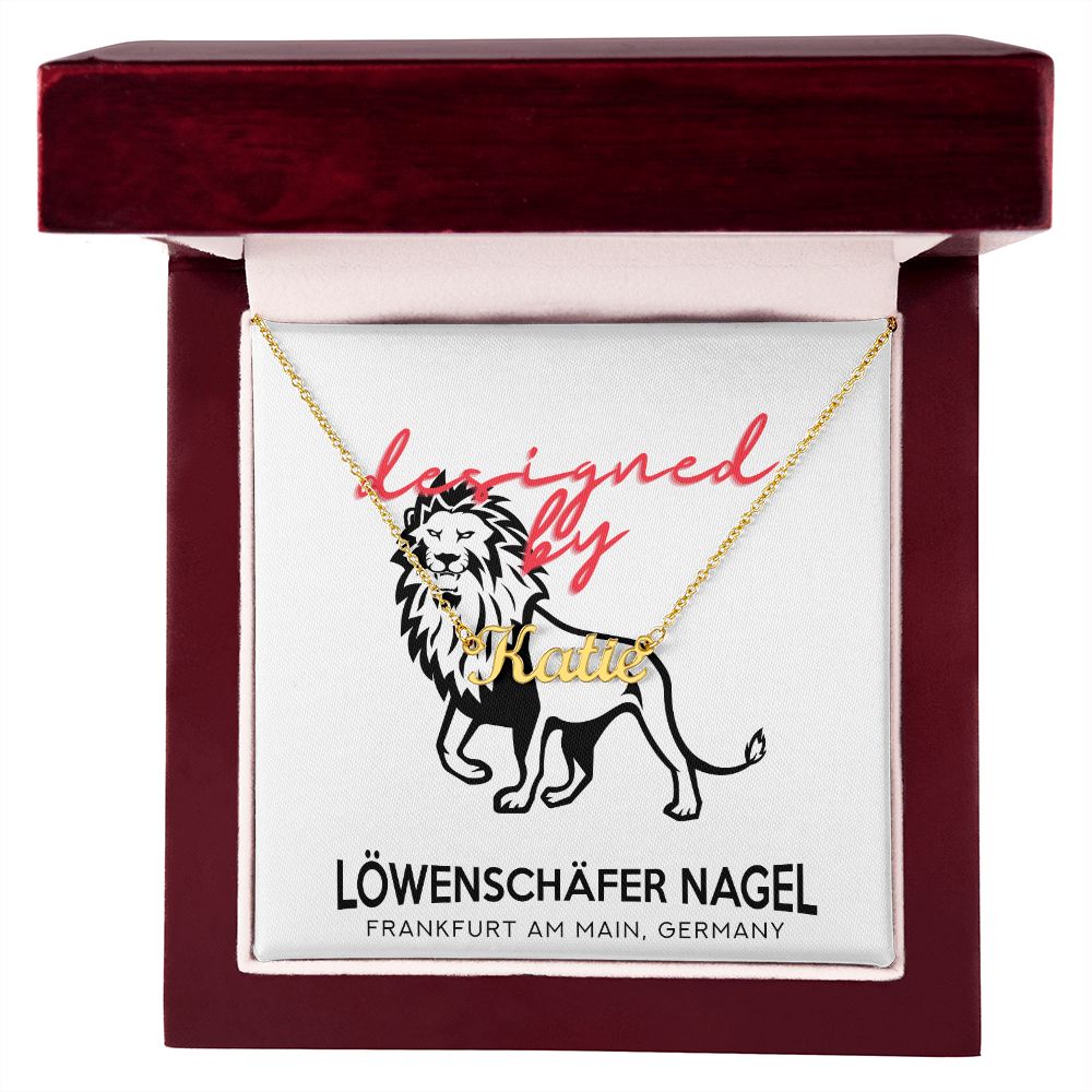 Deine Namenskette by Löwenschäfer Nagel