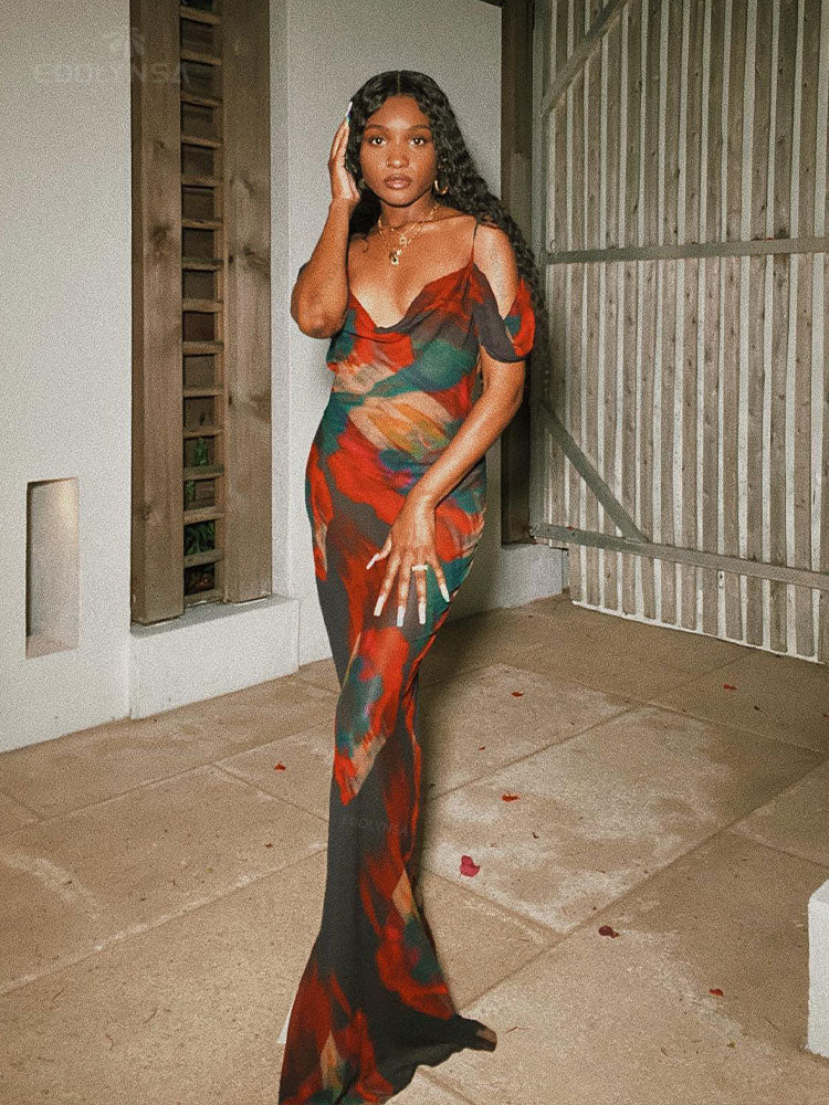 Jennifer® Boho Print Kleid