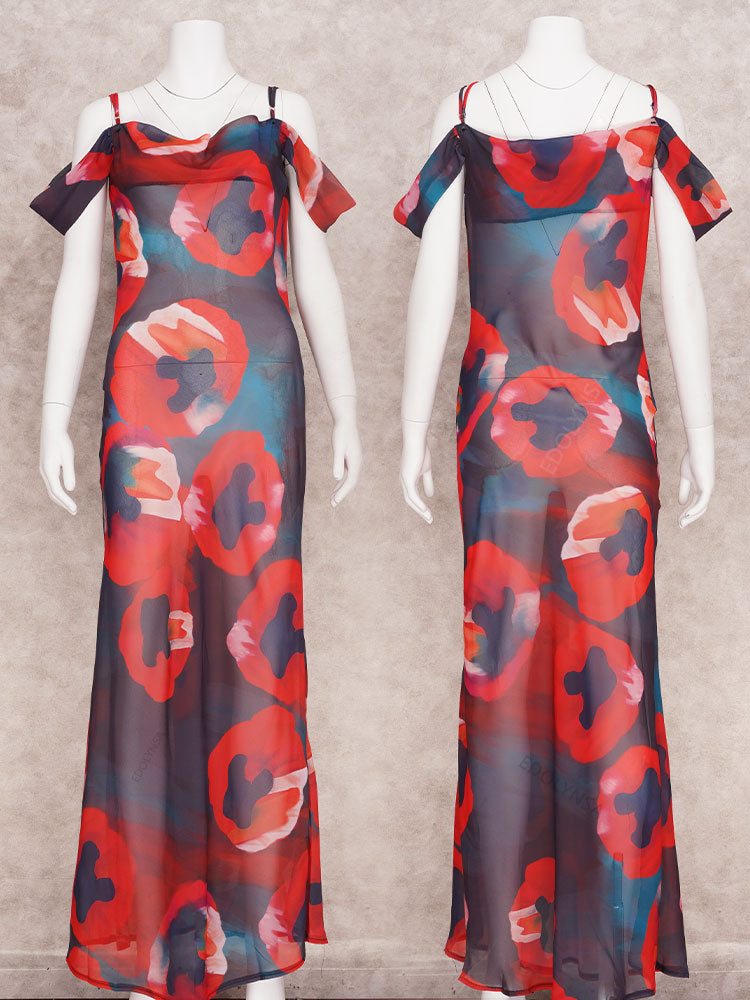 Jennifer® Boho Print Kleid