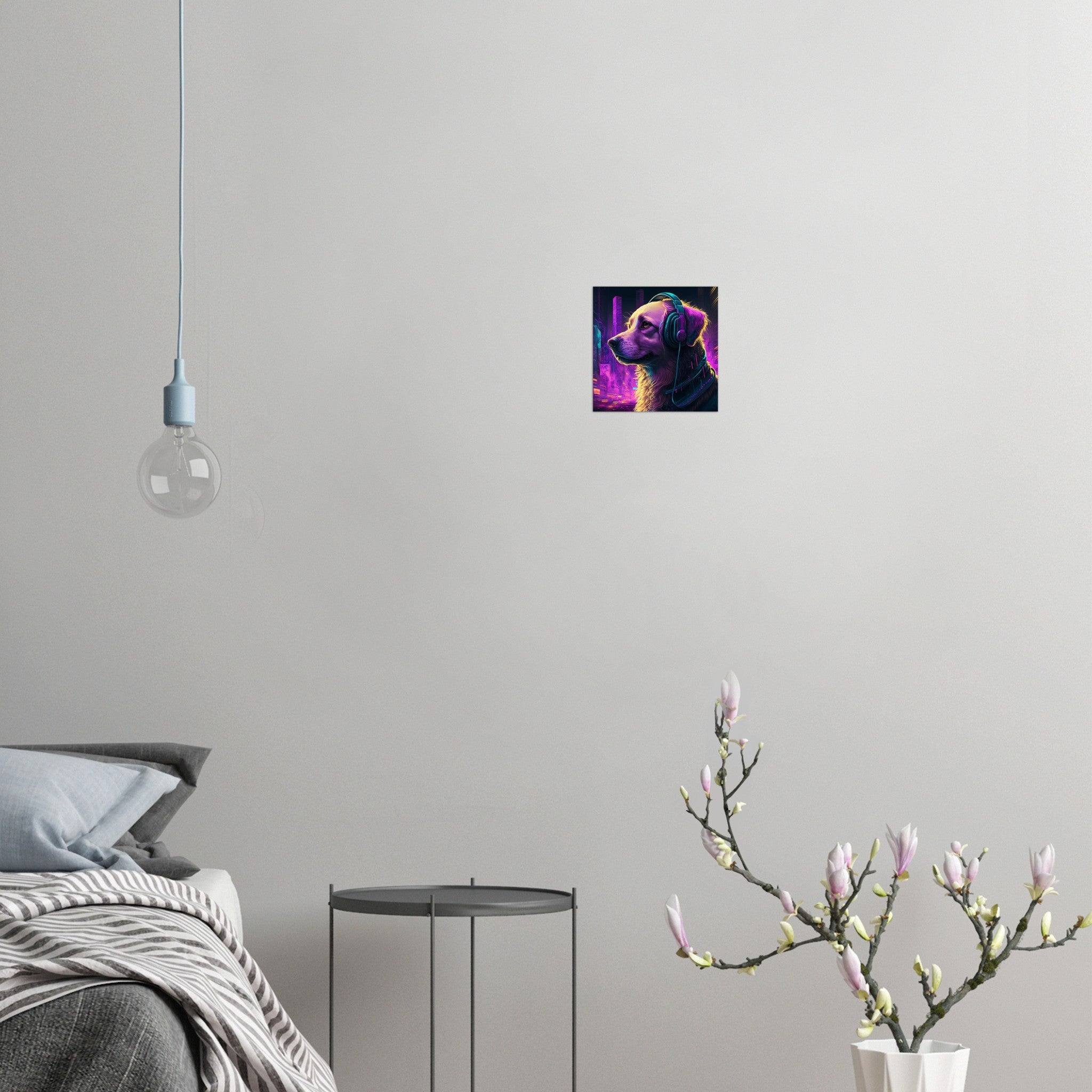 DJane Retriever Aluminium Druck