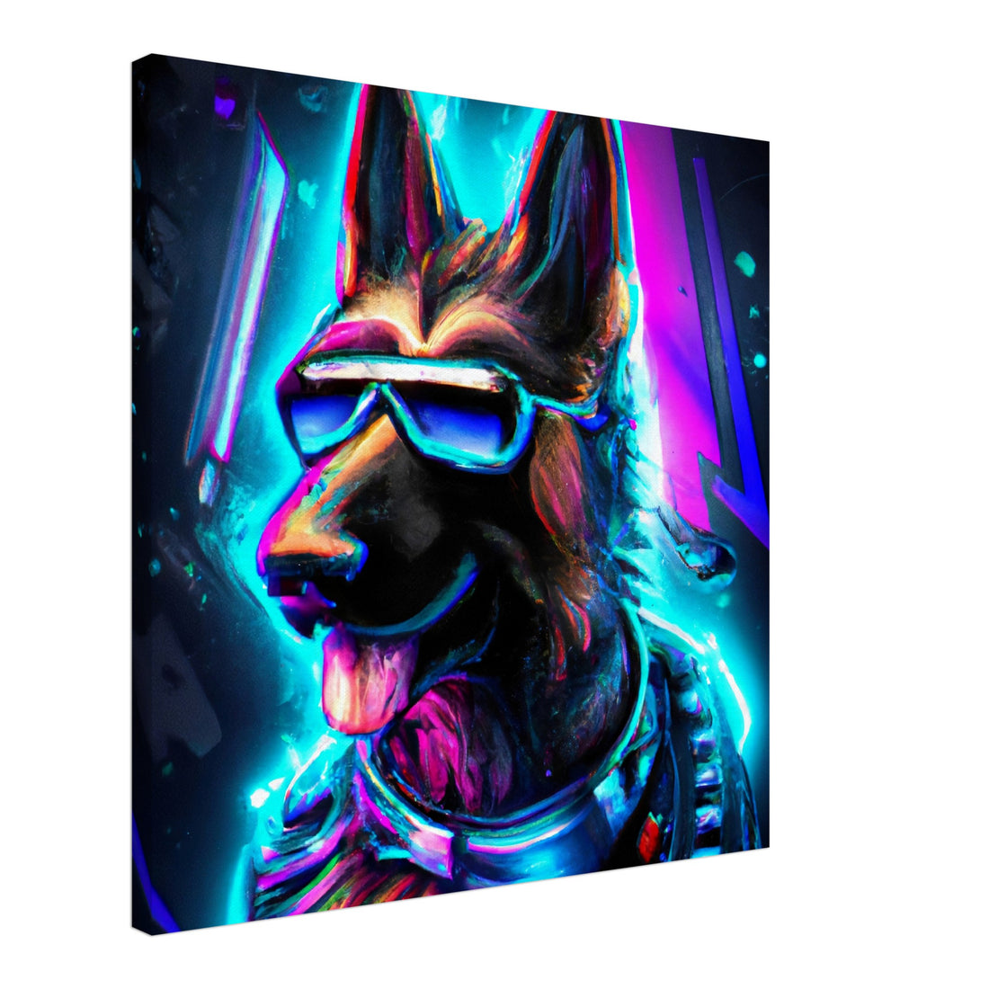 Deutscher Schäferhund - Premium Leinwand