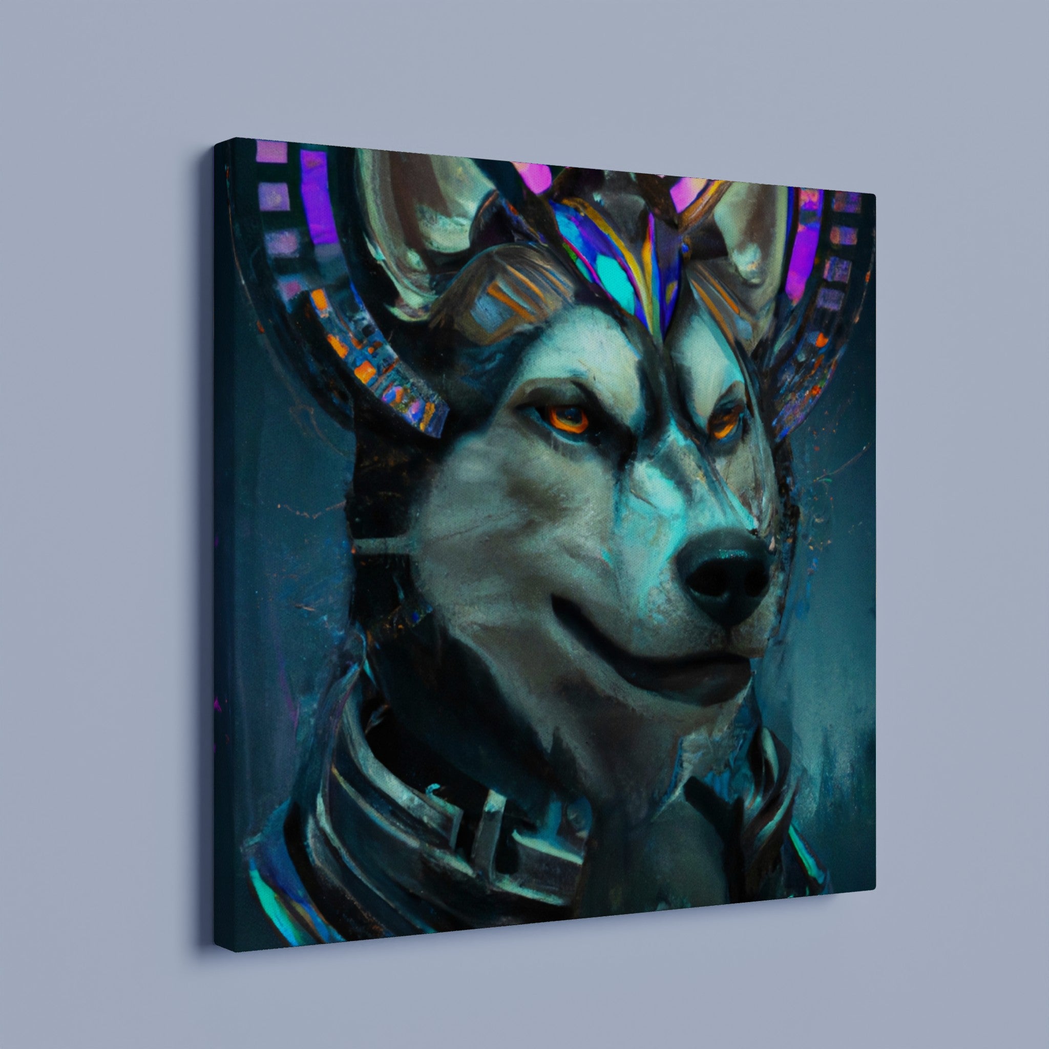 Husky - Premium Leinwand