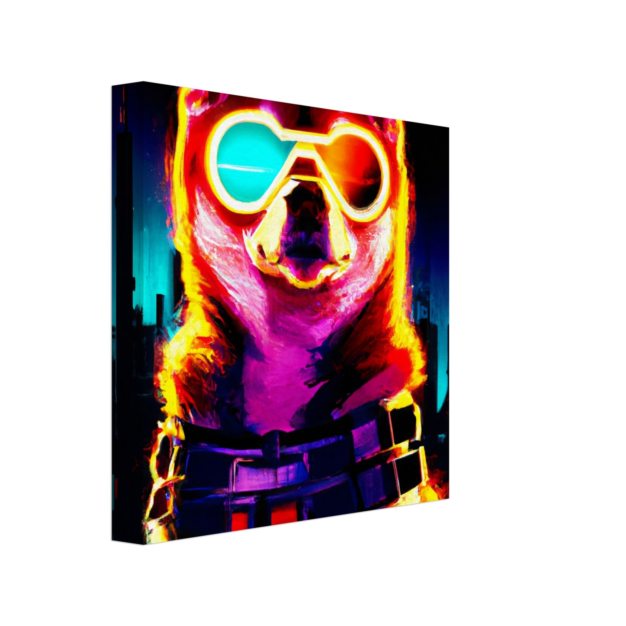 Cyber Shinu - Premium Leinwand