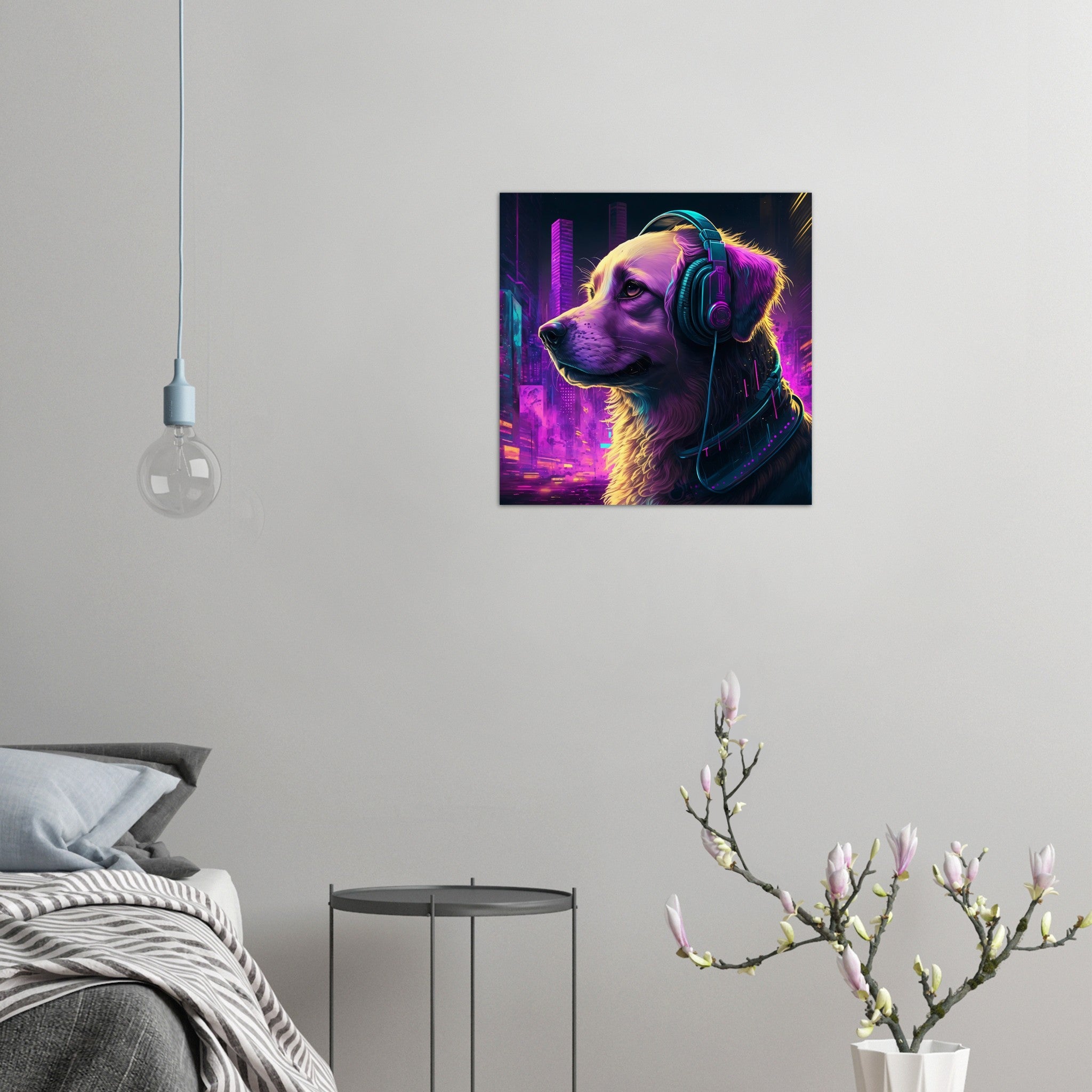 DJane Retriever Aluminium Druck