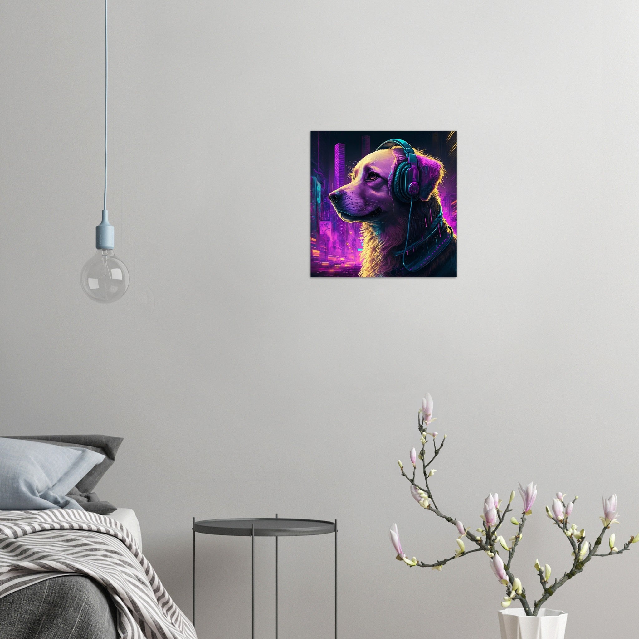DJane Retriever Aluminium Druck