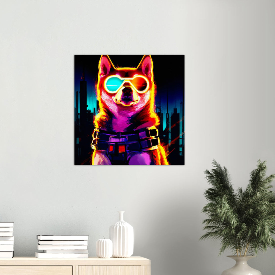 Cyber Shinu Aluminium Druck