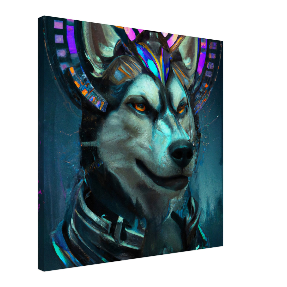 Husky - Premium Leinwand