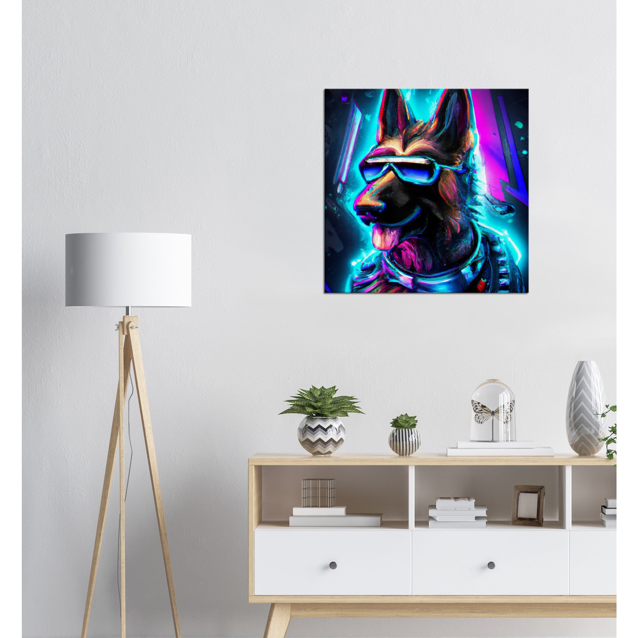 Deutscher Schäferhund - Premium Leinwand