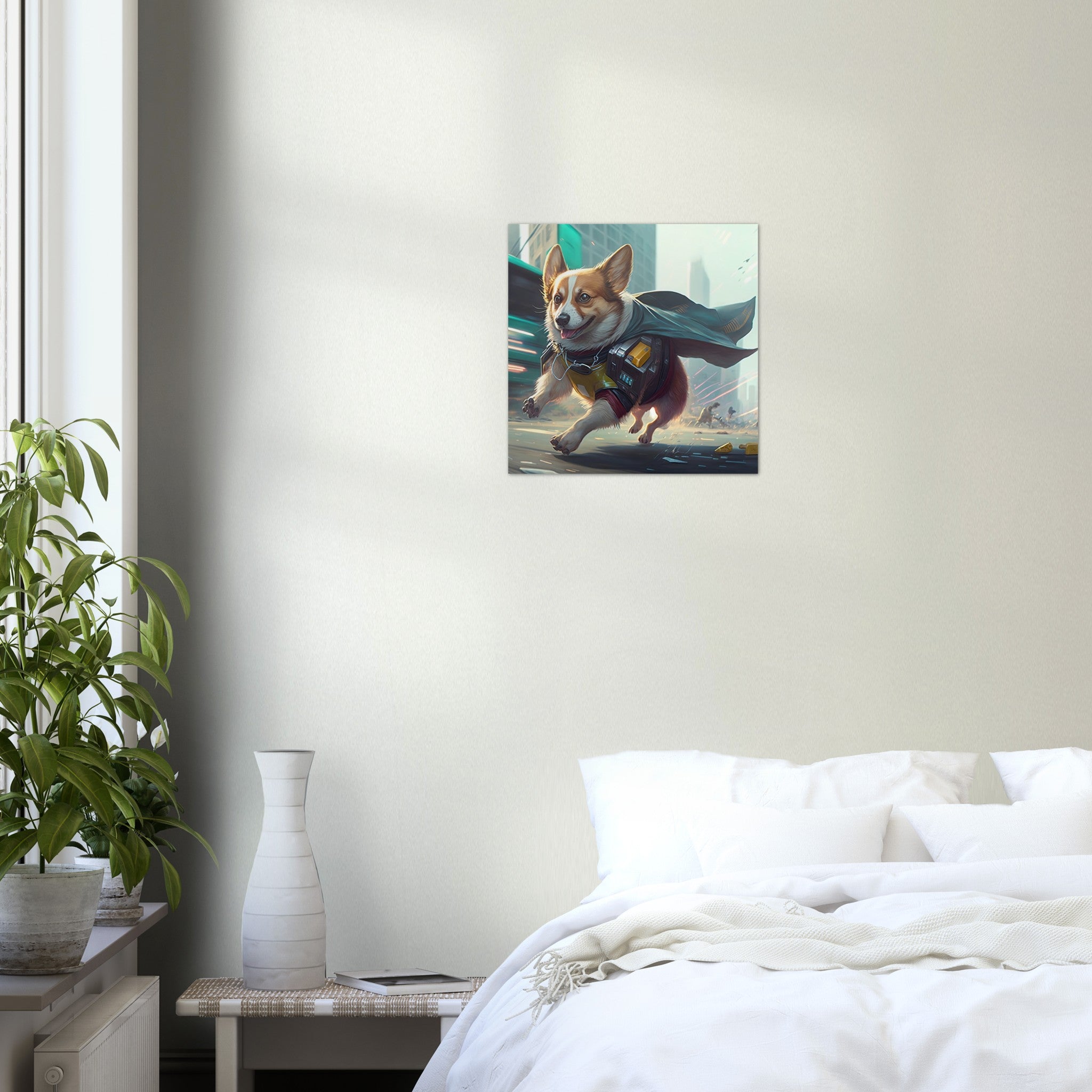 Helden Corgi Aluminium Druck