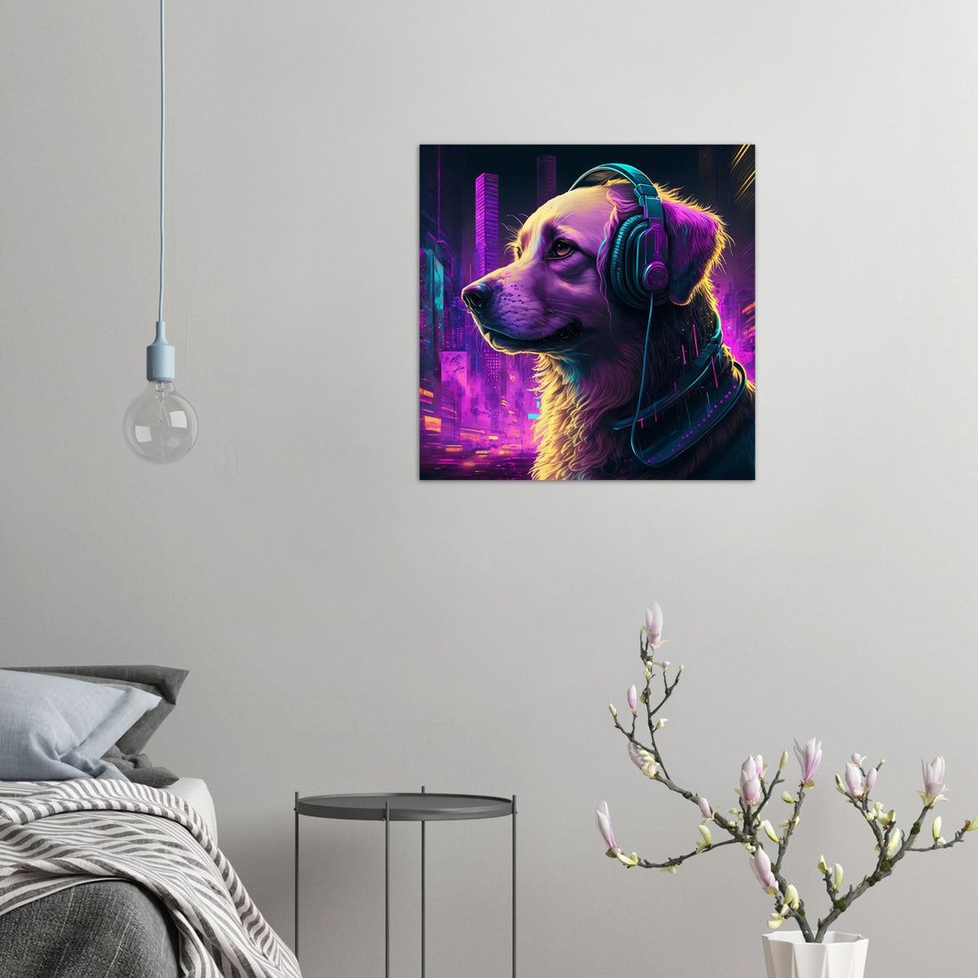 DJane Retriever Aluminium Druck