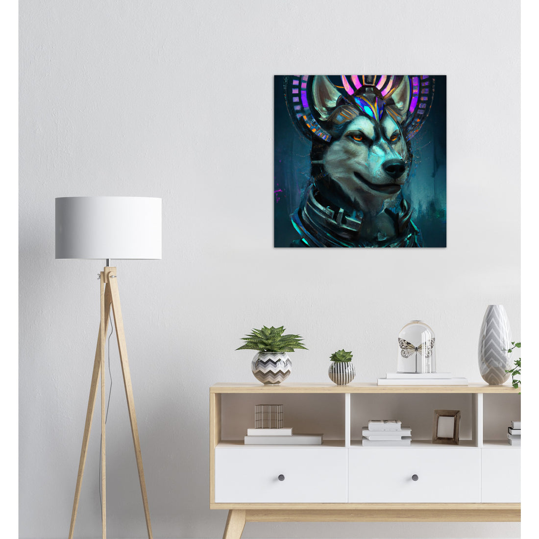 Husky Aluminium Druck