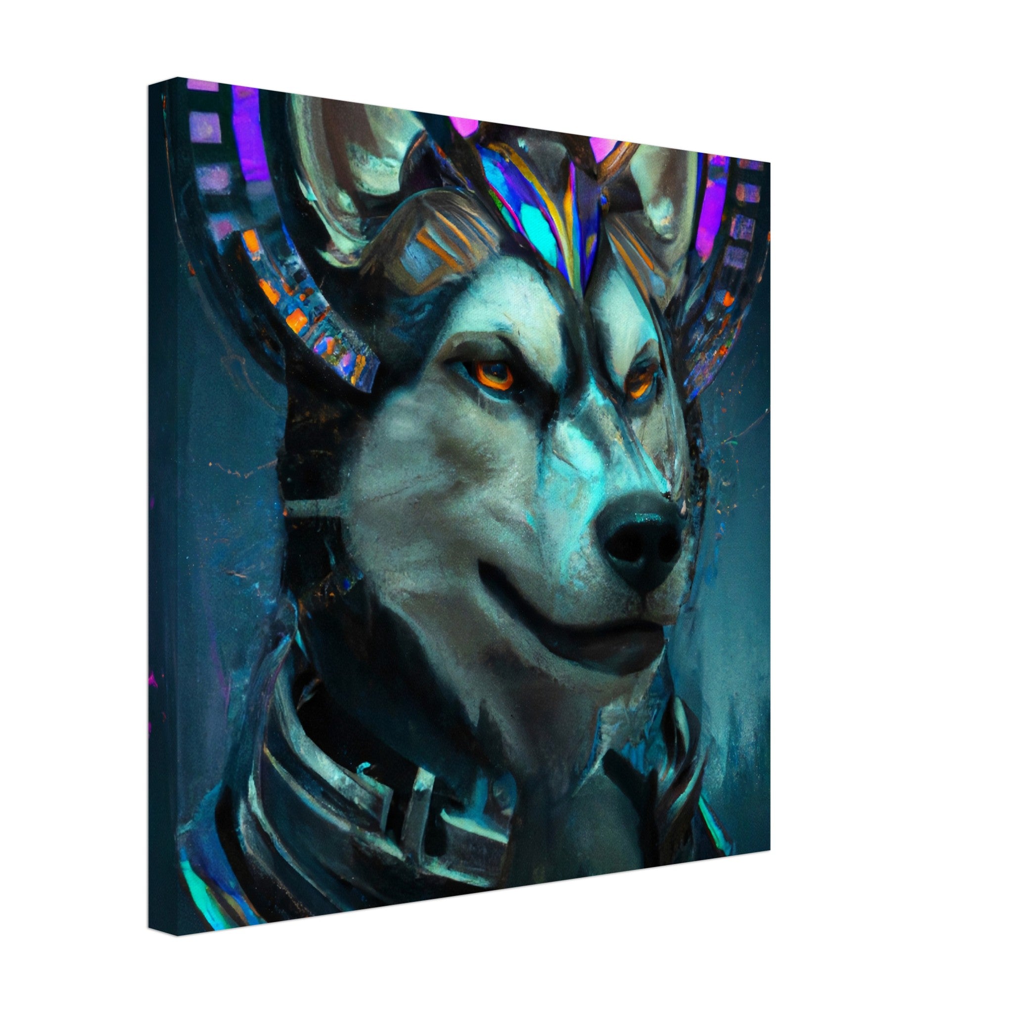Husky - Premium Leinwand