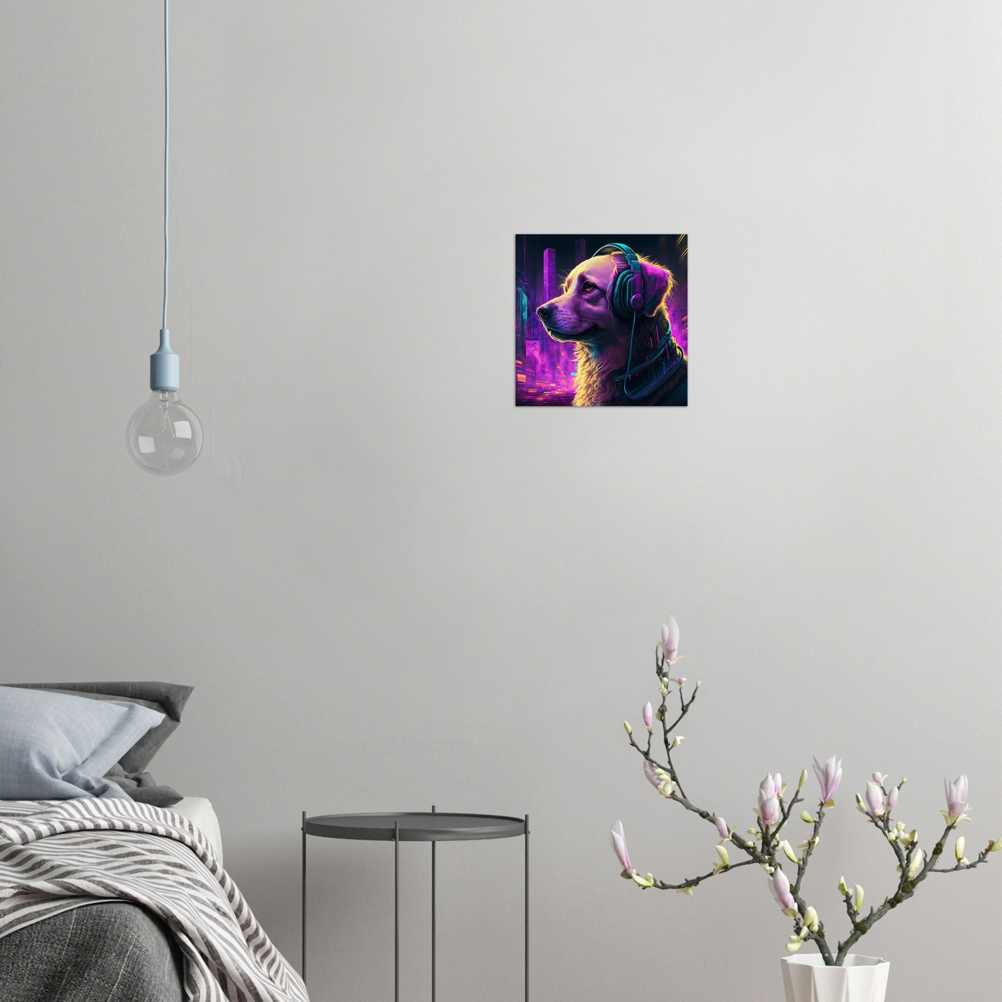 DJane Retriever Aluminium Druck