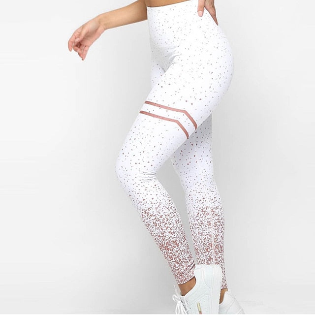Mary® Gold Print Leggings