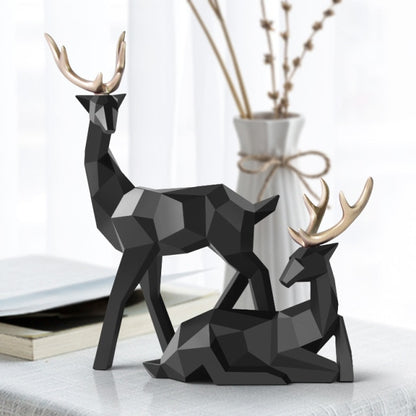 Rentier-Figuren Skulptur