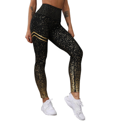 Mary® Gold Print Leggings