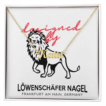 Deine Namenskette by Löwenschäfer Nagel
