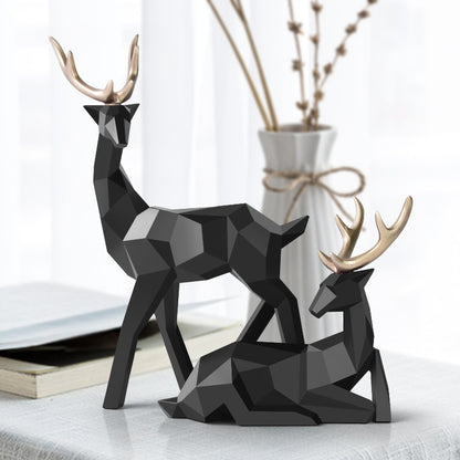 Rentier-Figuren Skulptur