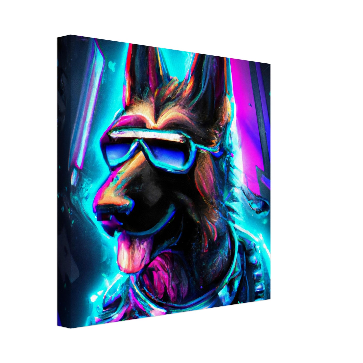 Deutscher Schäferhund - Premium Leinwand