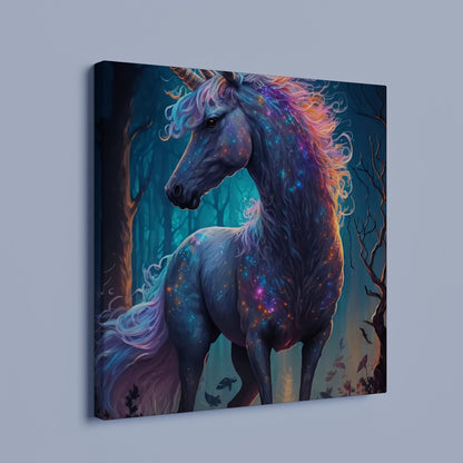 Einhorn - Premium Leinwand