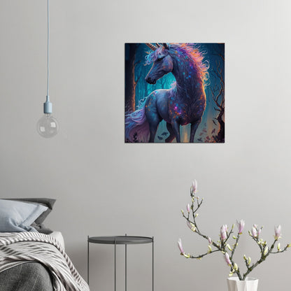 Einhorn - Premium Leinwand