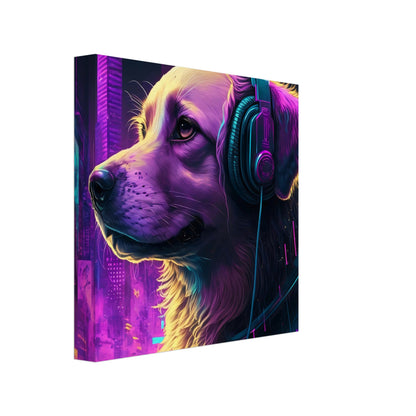 DJane Retriever - Premium Leinwand