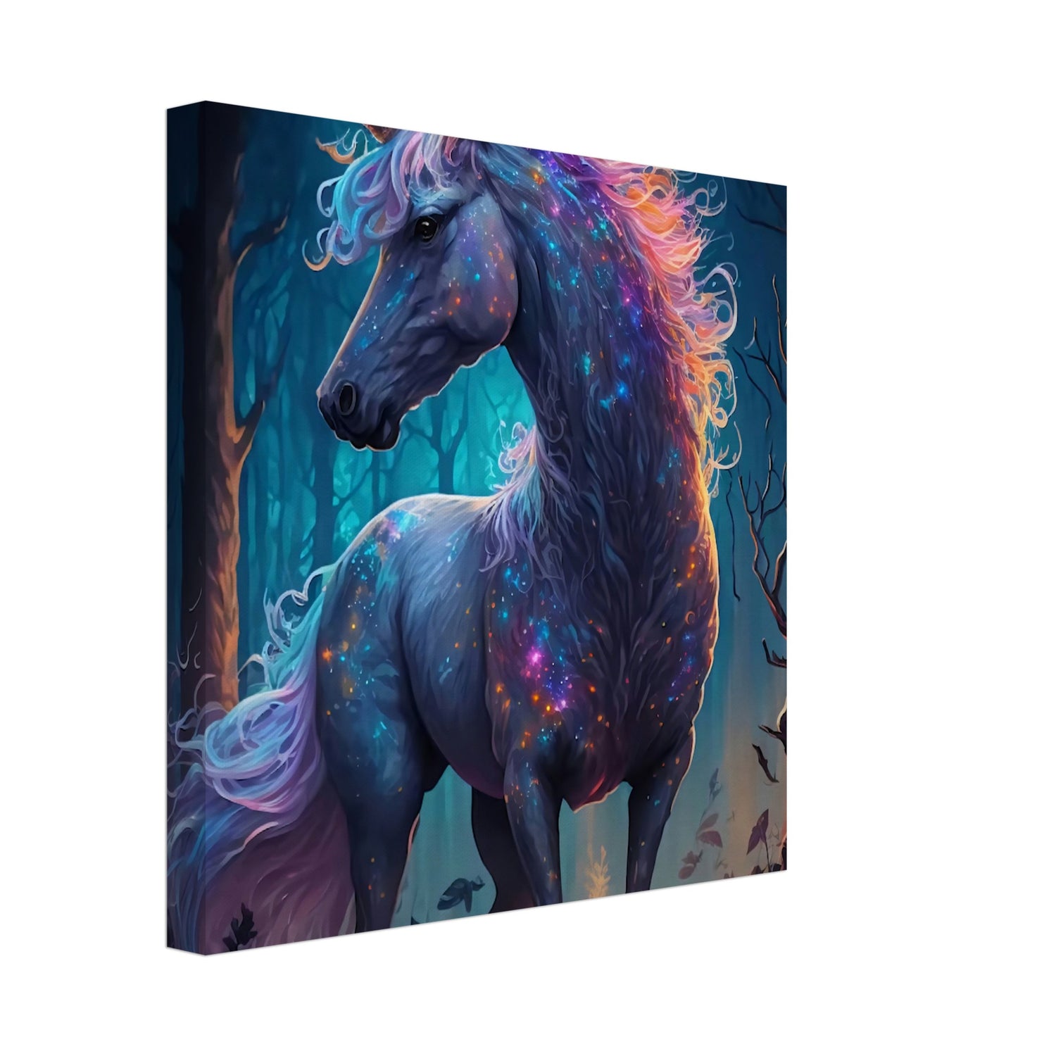 Einhorn - Premium Leinwand
