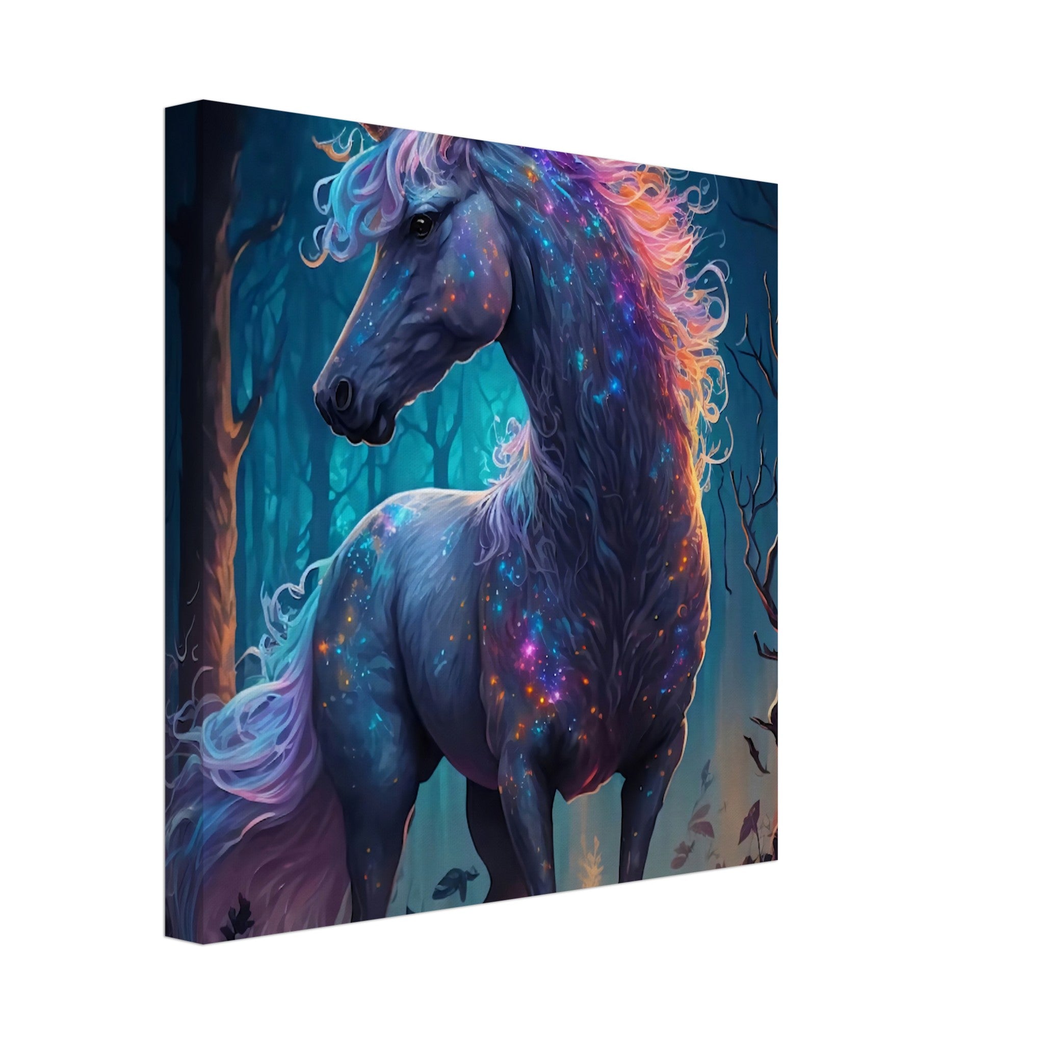 Einhorn - Premium Leinwand